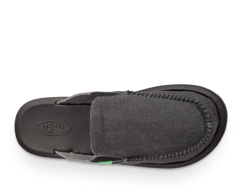 Sanuk You Got My Back III Men's Sidewalk Surfers Dark Grey | Canada 282JPQ